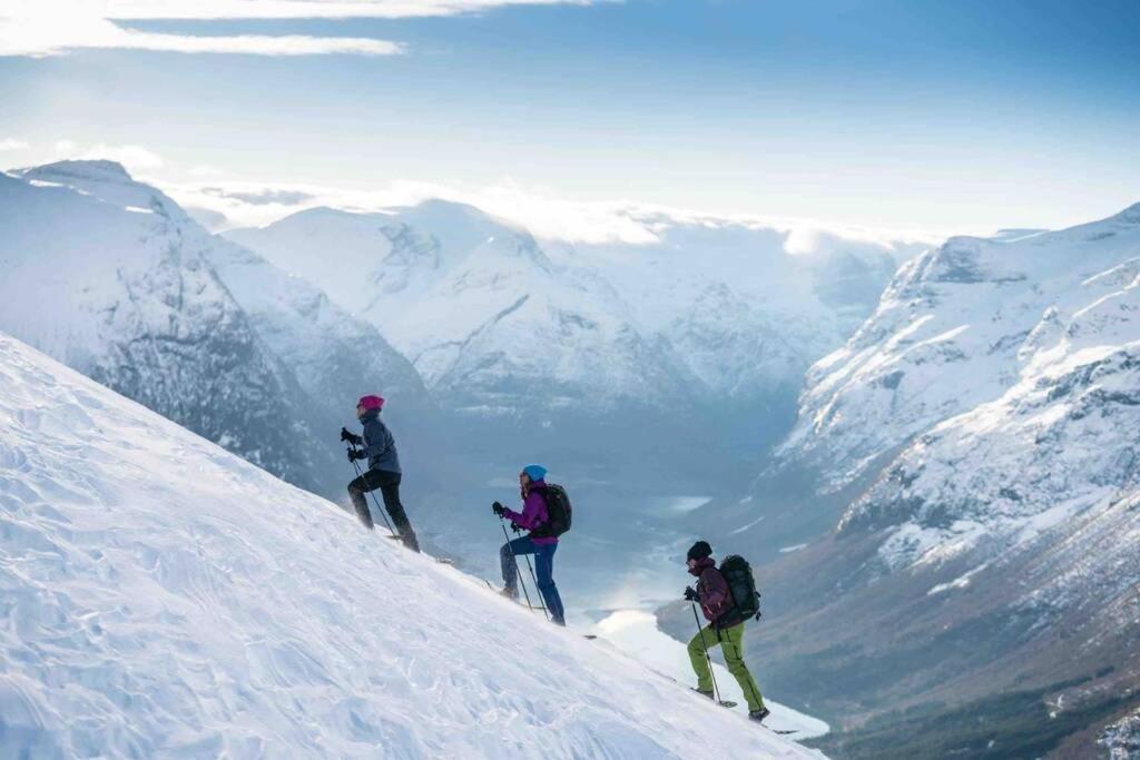 Hytte I Stryn Med Elbil Lader 외부 사진