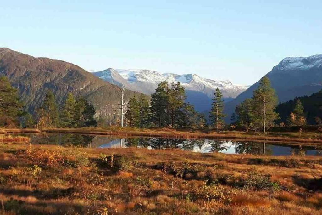 Hytte I Stryn Med Elbil Lader 외부 사진