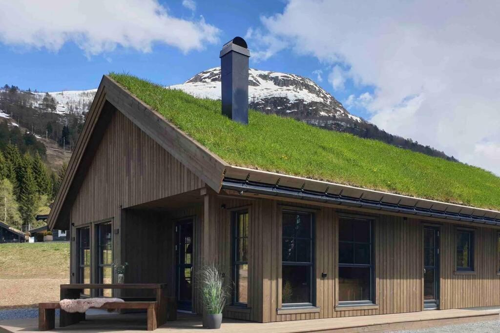 Hytte I Stryn Med Elbil Lader 외부 사진