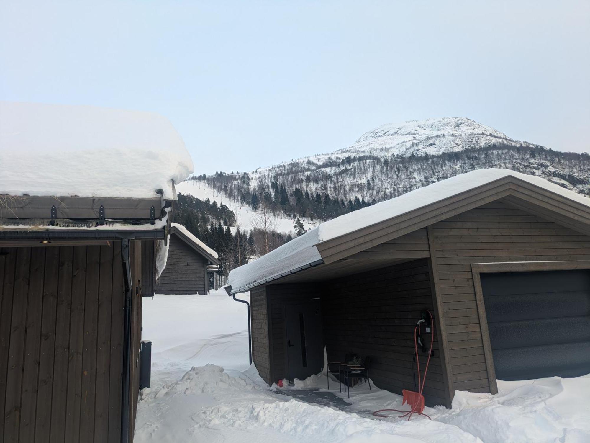 Hytte I Stryn Med Elbil Lader 외부 사진